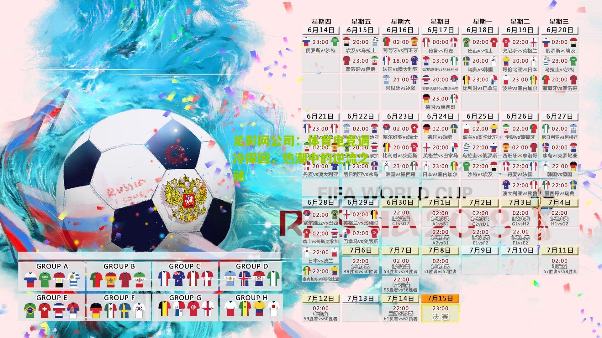 足彩网公司：体育电竞遇冷探因，热潮中的逆流之谜